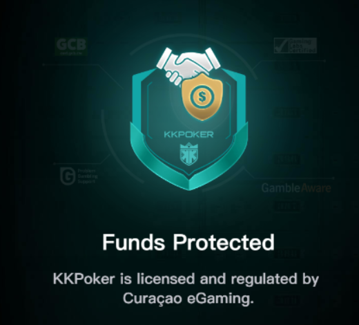 Funds protected — KKPoker licensed